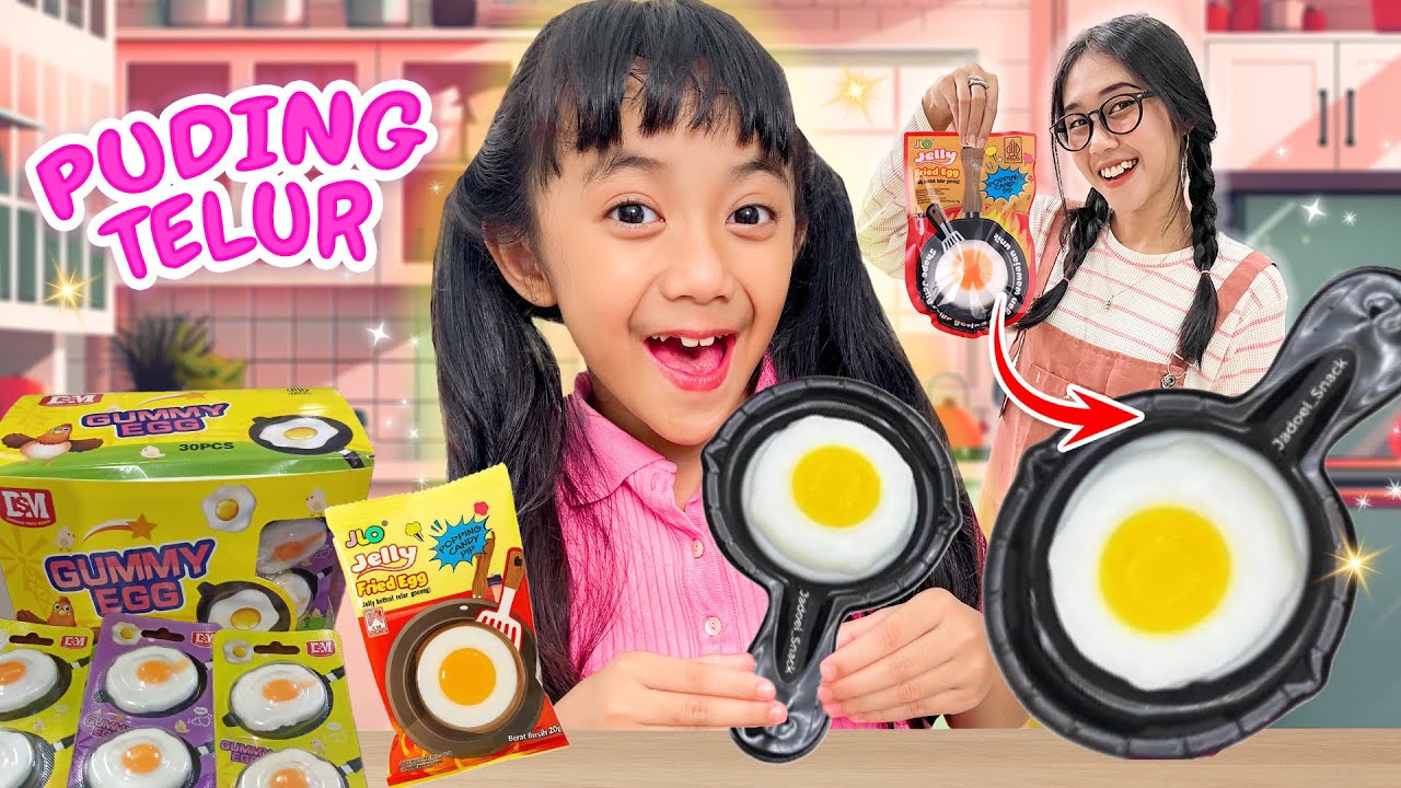 SAMANTHA MASAK JELLY TELUR MATA SAPI 😍 VIRAL MELETUP MELETUP ‼️
