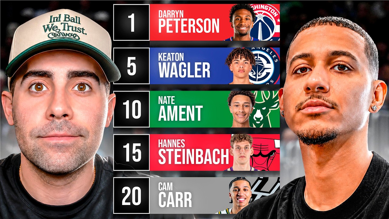 2026 NBA Mock Draft w/ Pierre from NOTB