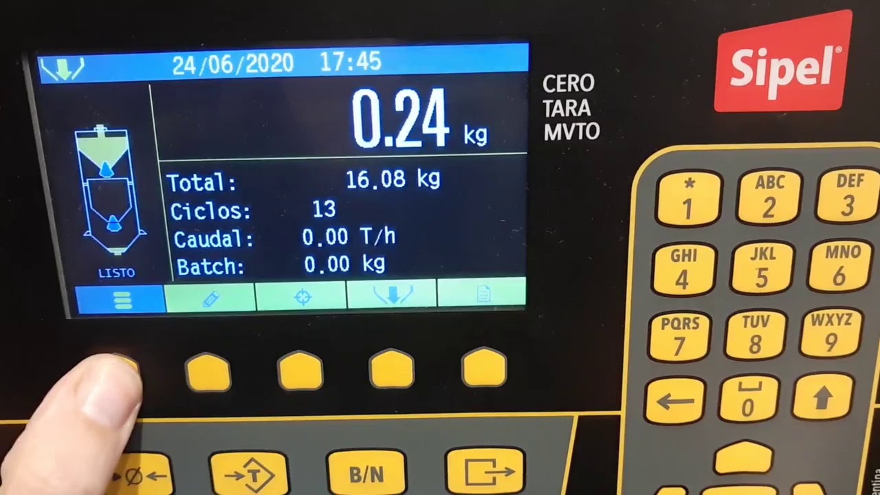 Instalación Sistema de Pesaje Continuo Sipel SPC #2