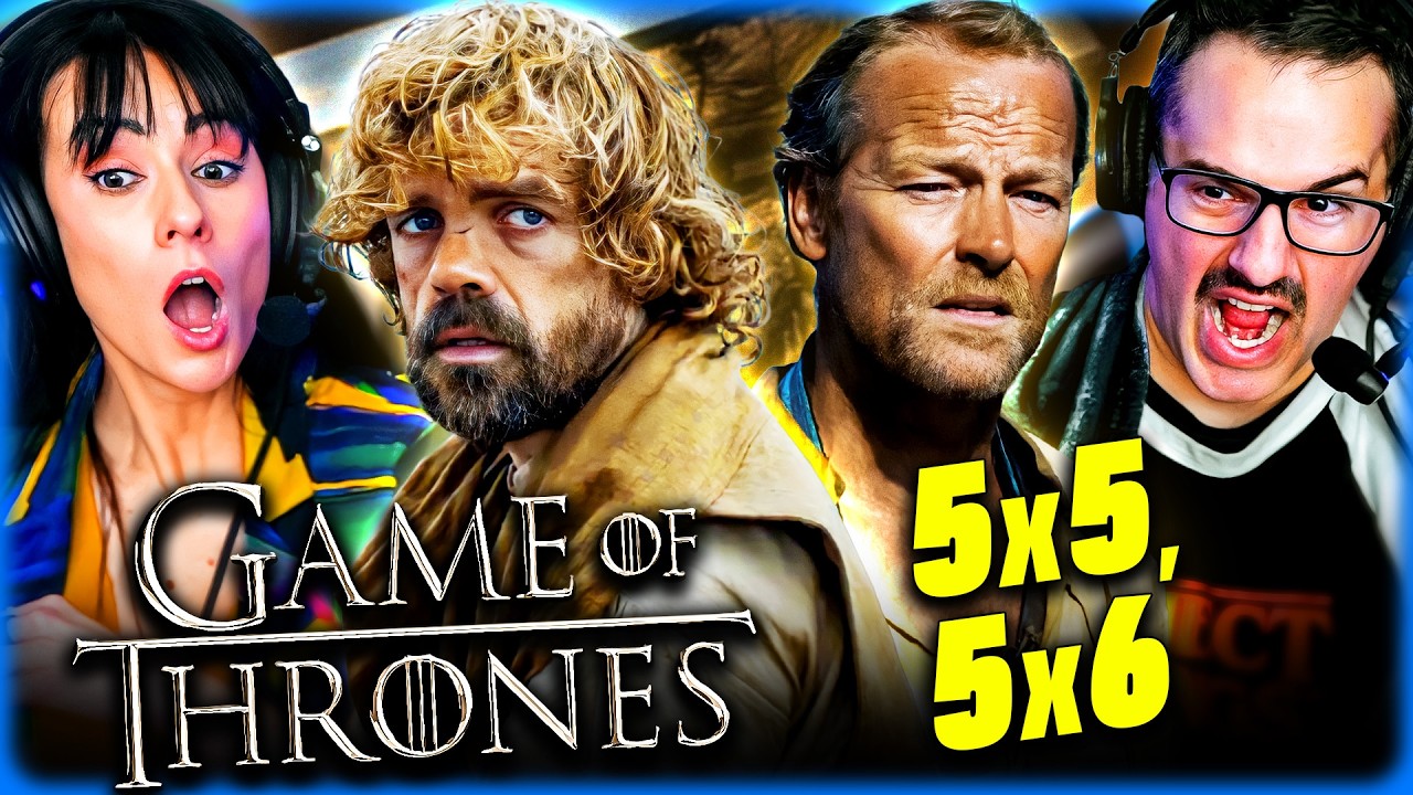 GAME OF THRONES 5x5 & 5x6 REACTION &ndash; PROTECT SANSA AT ALL COSTS!! &ndash; FIRST TIME WATCH &ndash; REVIEW