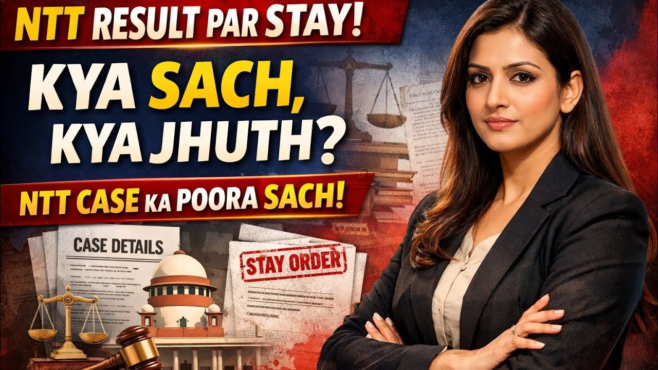 # DSSSB ntt result stay #dsssb ntt case update 