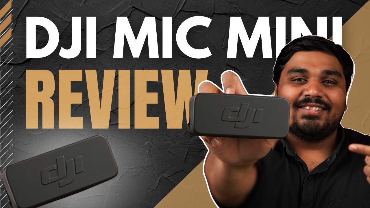 DJI Mic Mini Review, Setup, Test - Wireless Mic for Content Creators
