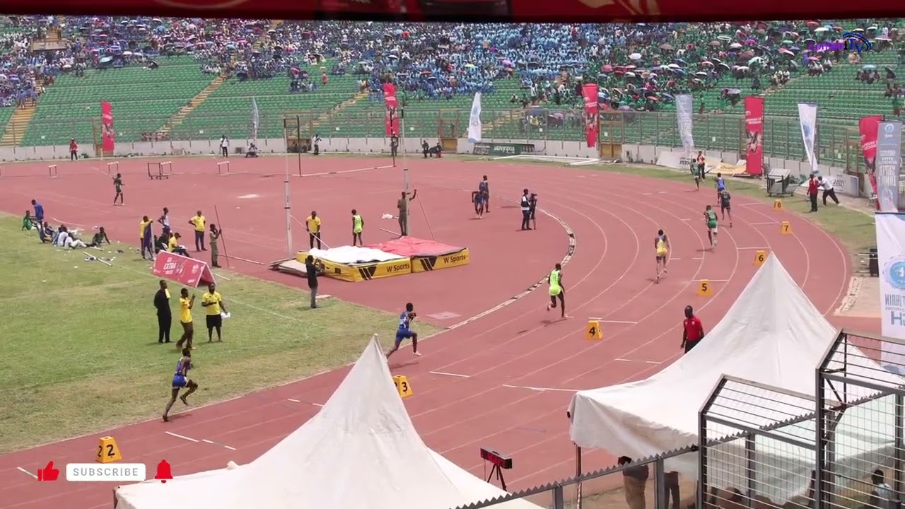 Boys 400m final. 46.49sec. SuperZonals 2026. Ashanti region.
