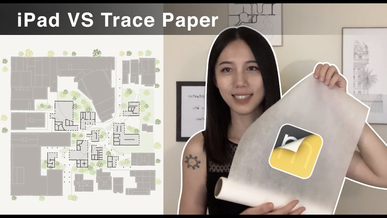 iPad VS Trace Paper - testing Morpholio trace for the first time!