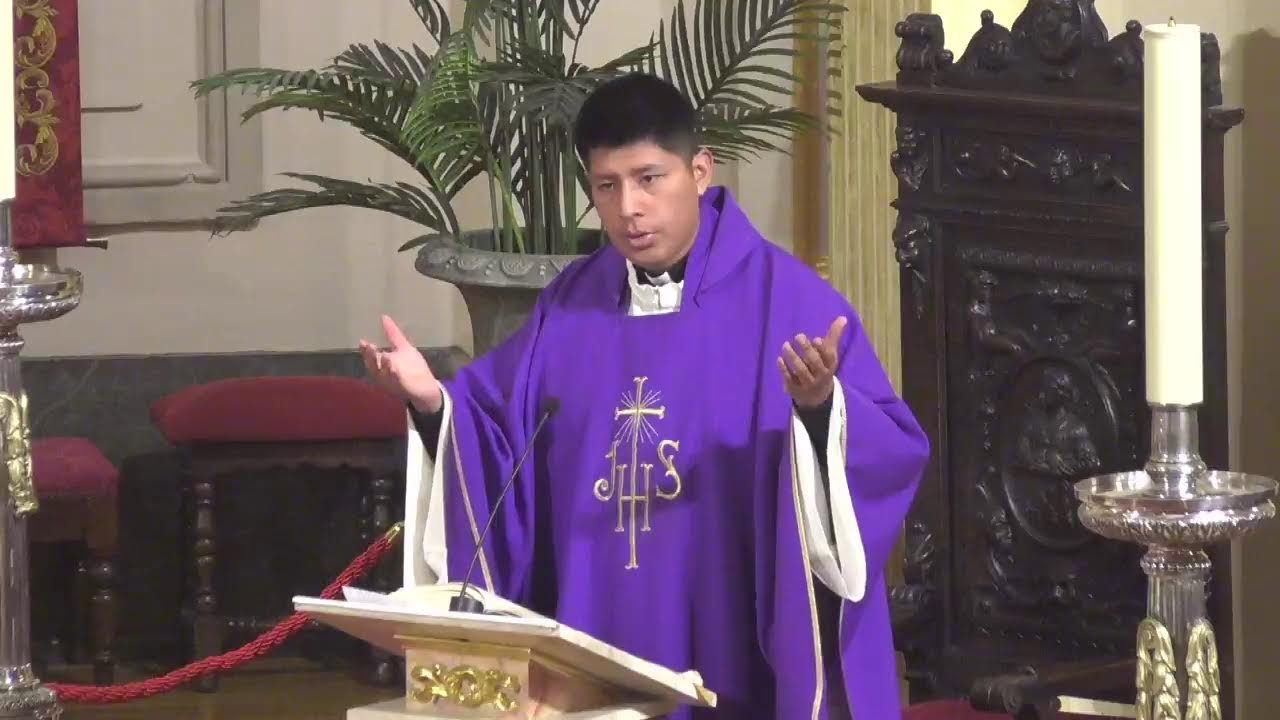 MISA DEL ALBA DE 8.30 a.m. LUNES DE LA III SEMANA DE CUARESMA