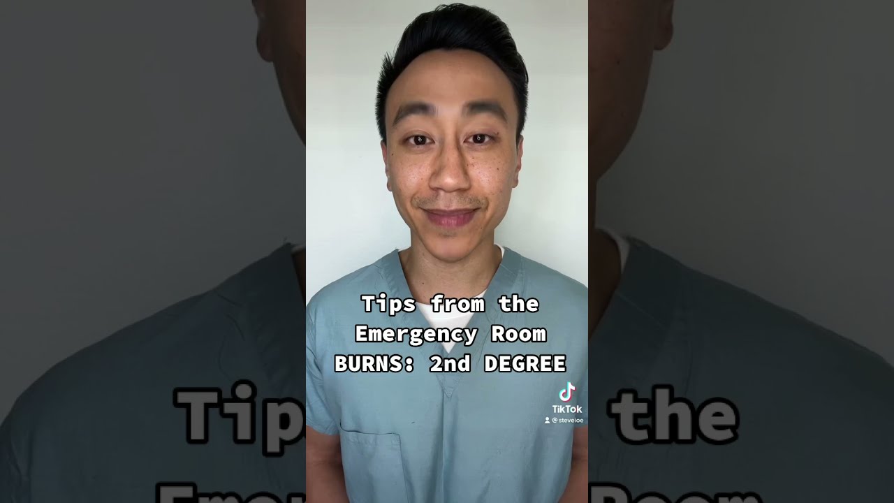 Tips from the ER: Burns: 2nd Degree #shorts MuFKR.com