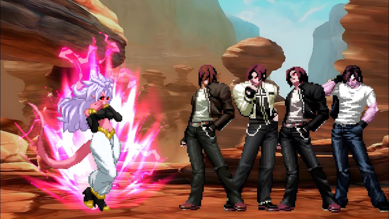 [DBZ vs KOF] Android 21 (Evil) vs Orochi Kyo Team