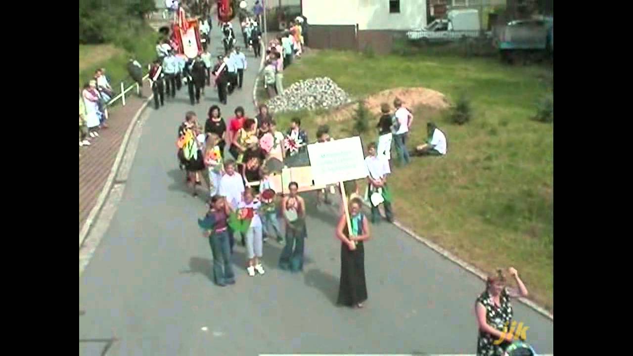 Festumzug 600 Jahr Feier Oberscheibe 2001