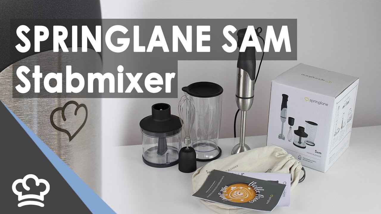 Springlane SAM Stabmixer | Stabmixer im Test | KÜCHENKOPF