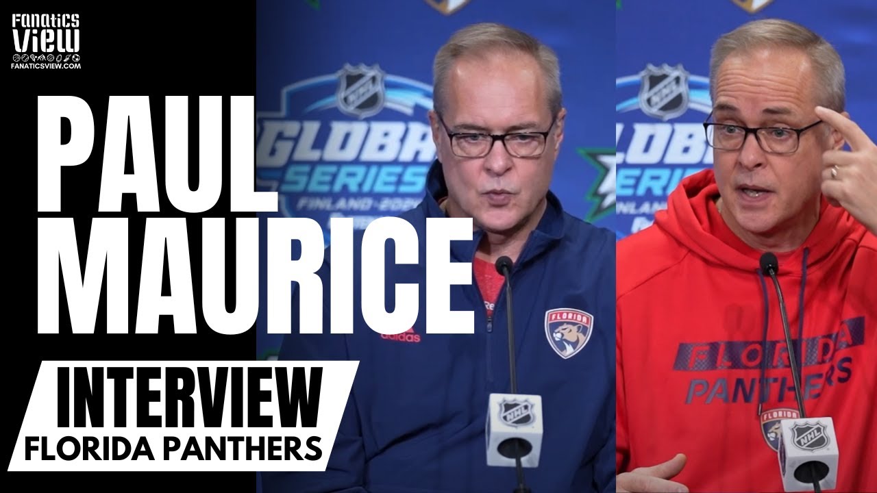 Paul Maurice Breaks Down Barkov Greatness, Respect for Finland Hockey & Florida vs. Dallas Series
