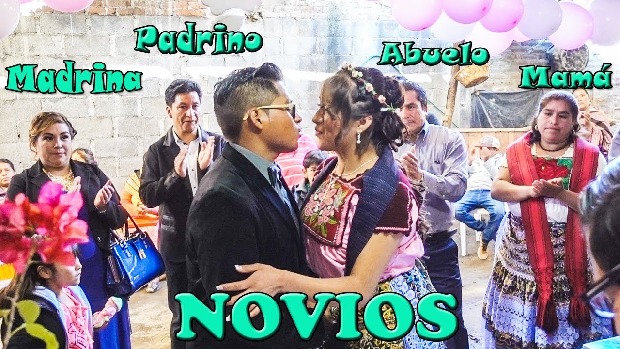 BODA AL CIVIL SENCILLA EN PUEBLO MEXICANO  (LA CEREMONIA )