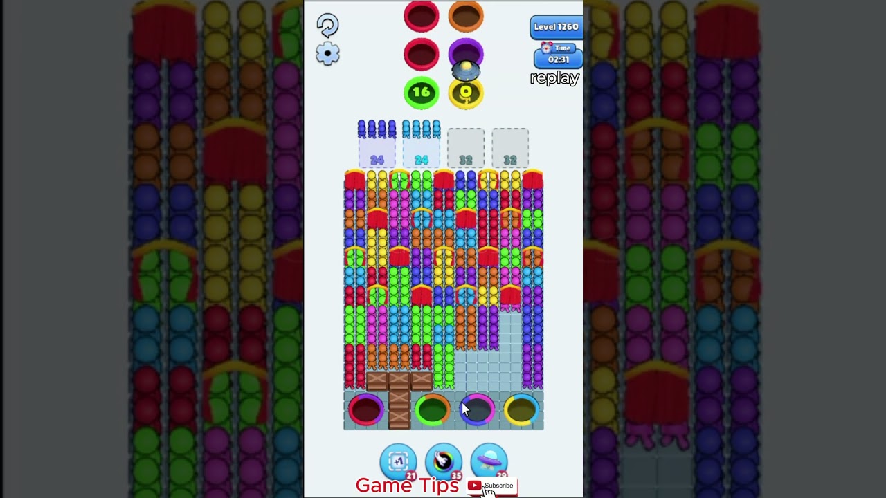 Hole People level 1260 Solution Walkthrough