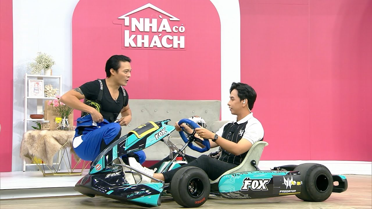 NHÀ CÓ KHÁCH || Diễn viên Henry Vig Nguyễn || Đam mê với đua xe Go Kart