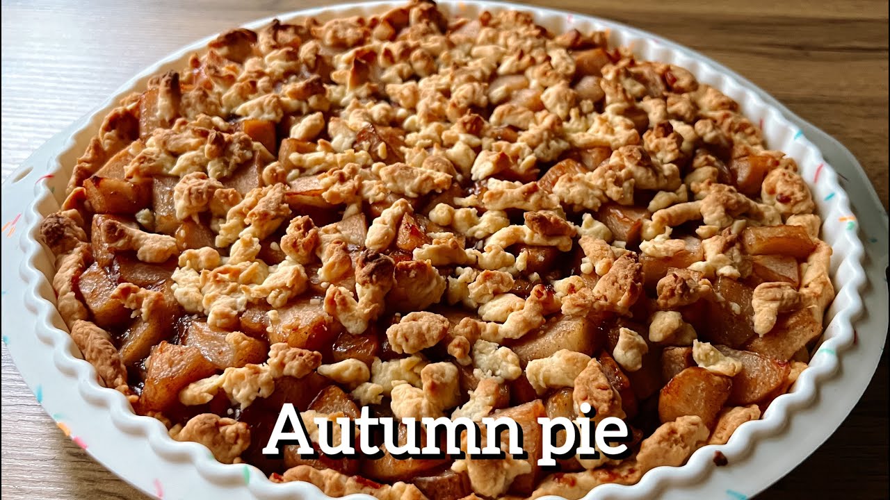 AUTUMN PIE RECIPE: the coziest pie this fall