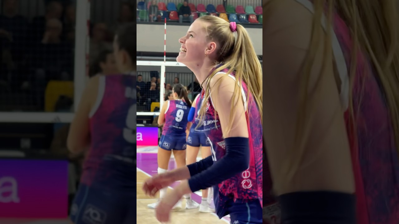 Smile 🤗 Camilla WEITZEL 🤗 #savinodelbenevolley #camilla #weitzel