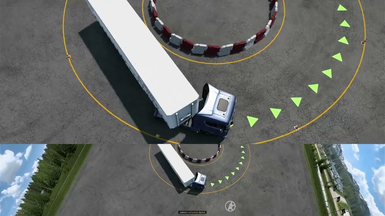 ETS2 Driving Academy Driving Around The Roundabout