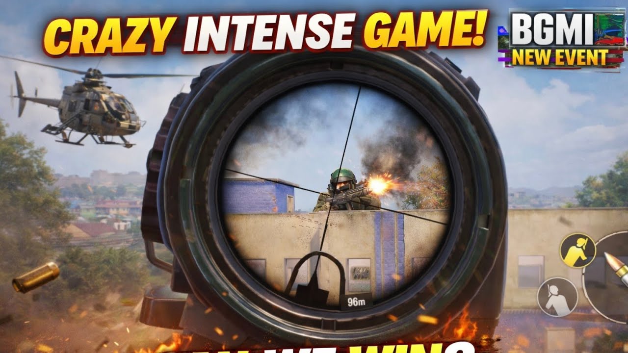 BGMI New Event Match | Tactical Gameplay 🔥🔥