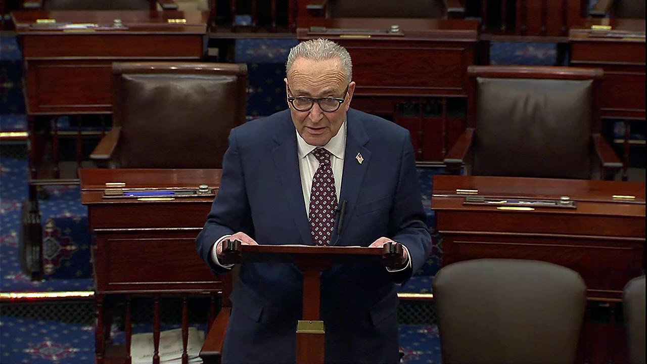 Live from the Senate floor.
