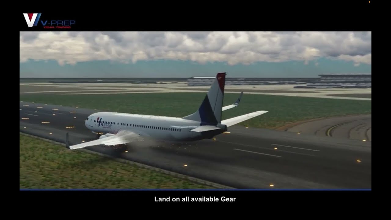 PARTIAL OR ALL GEAR UP LANDING