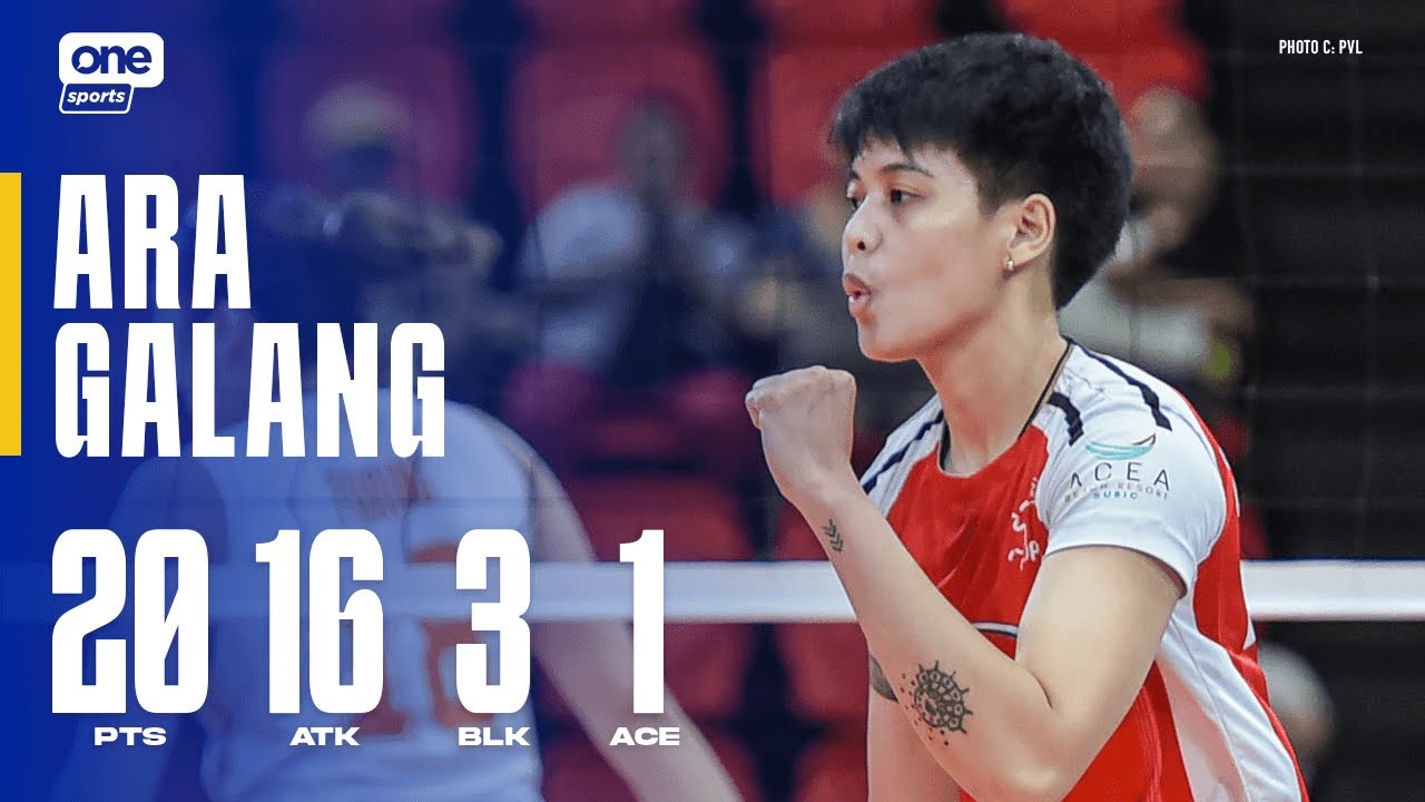 Ara Galang DELIVERS 20 PTS for Chery Tiggo  | 2024-25 PVL ALL-FILIPINO CONFERENCE PLAY-IN TOURNAMENT