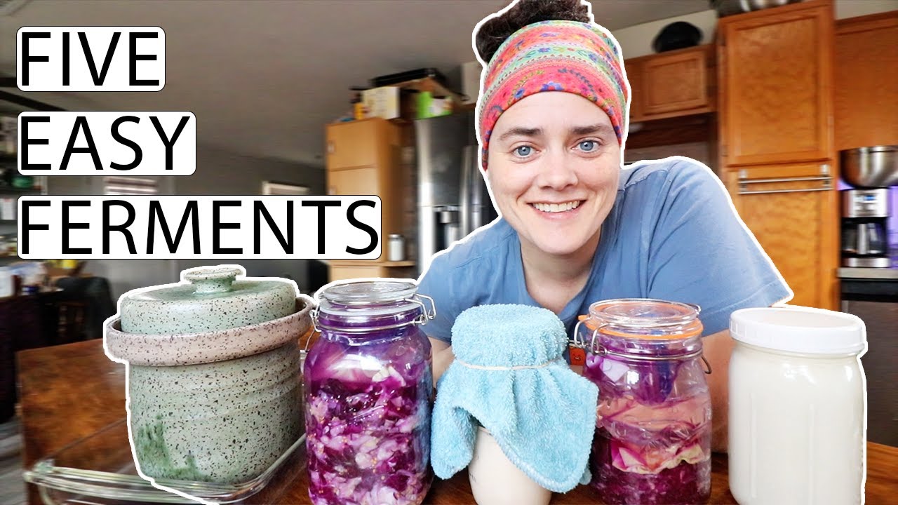 Ferment With Me | 5 простых способов ферментации | Fermented Homestead