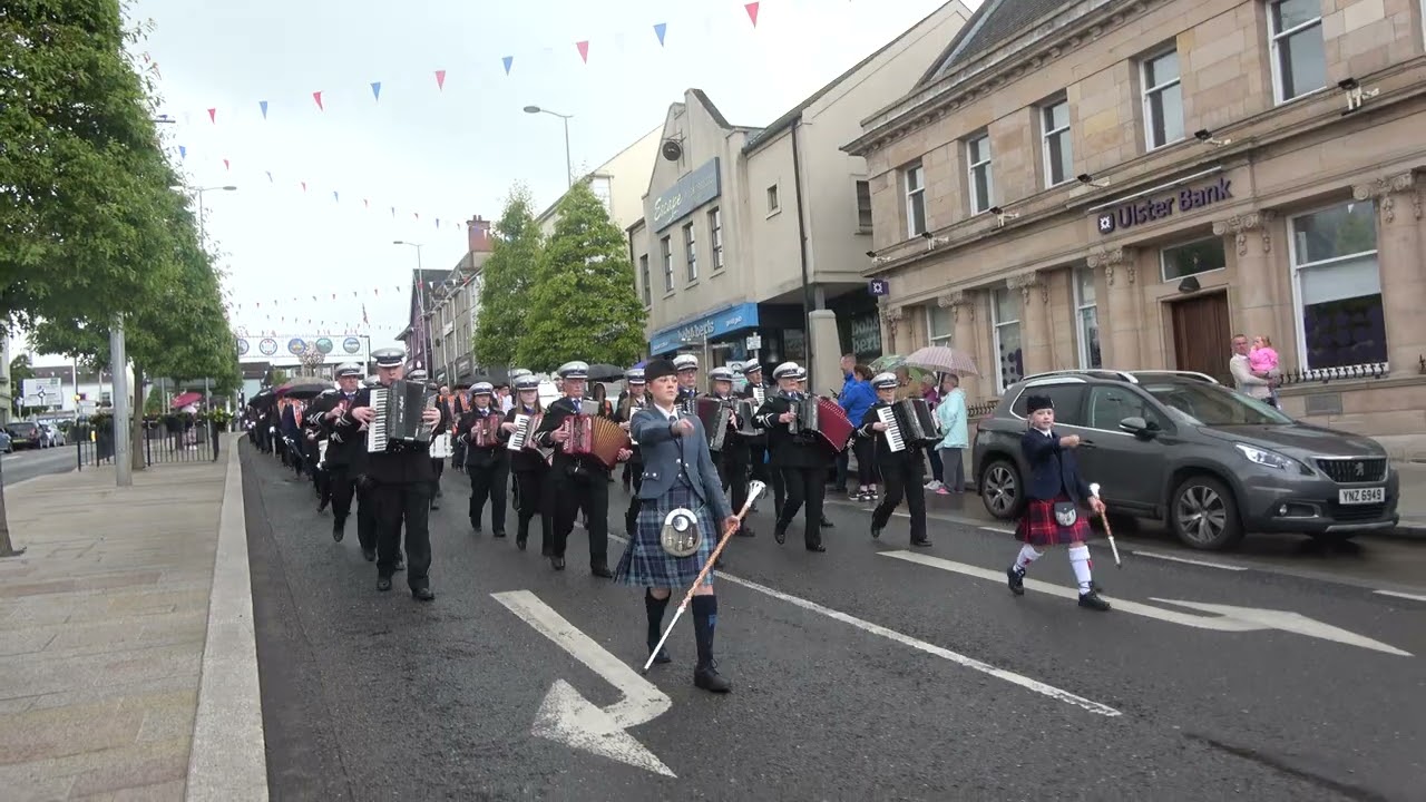 Desertmartin Accordion Band @ Magherafelt Orange Service 2024