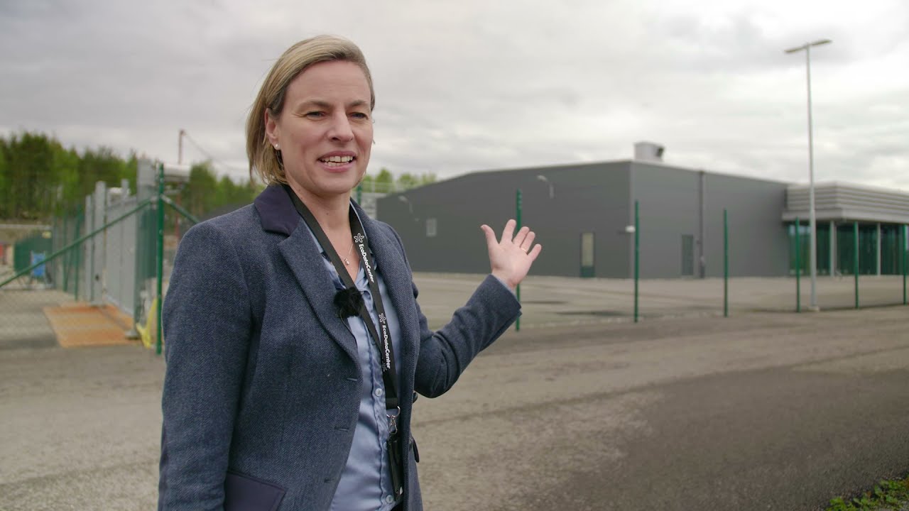German Ambassador's visit to EcoDataCenter in Falun: World's first climate positive data center