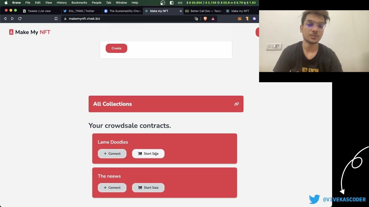 Make My NFT | Get your NFT collection up and running on Tezos with few clicks