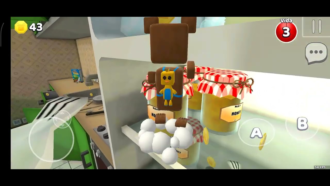 Rescatando osos de casa gigante 