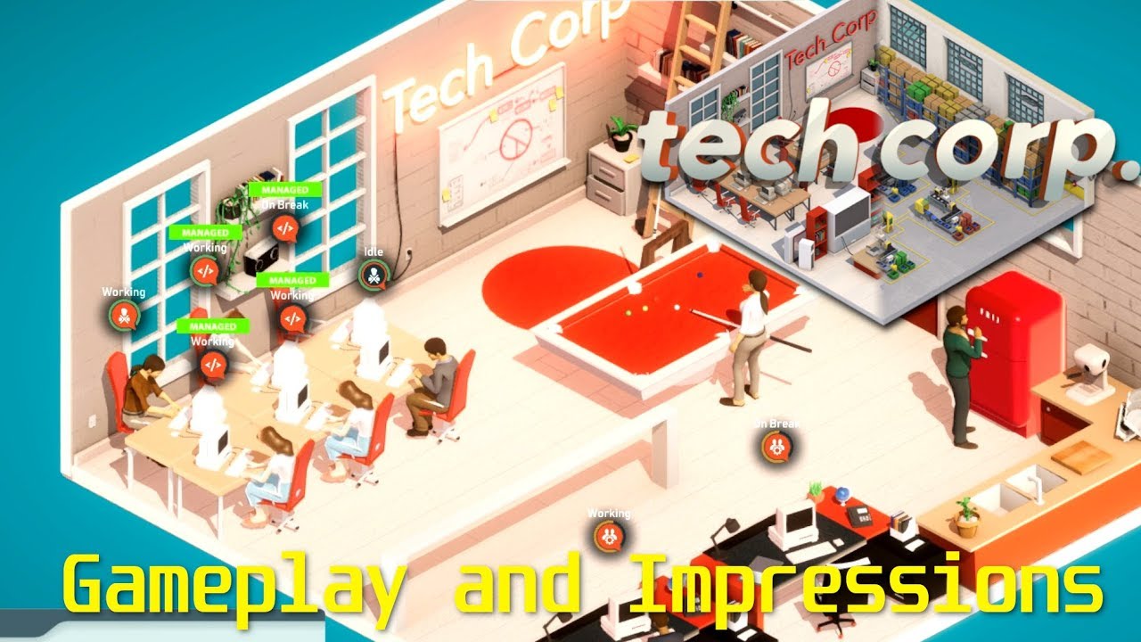Tech Corp: Gameplay and Impressions