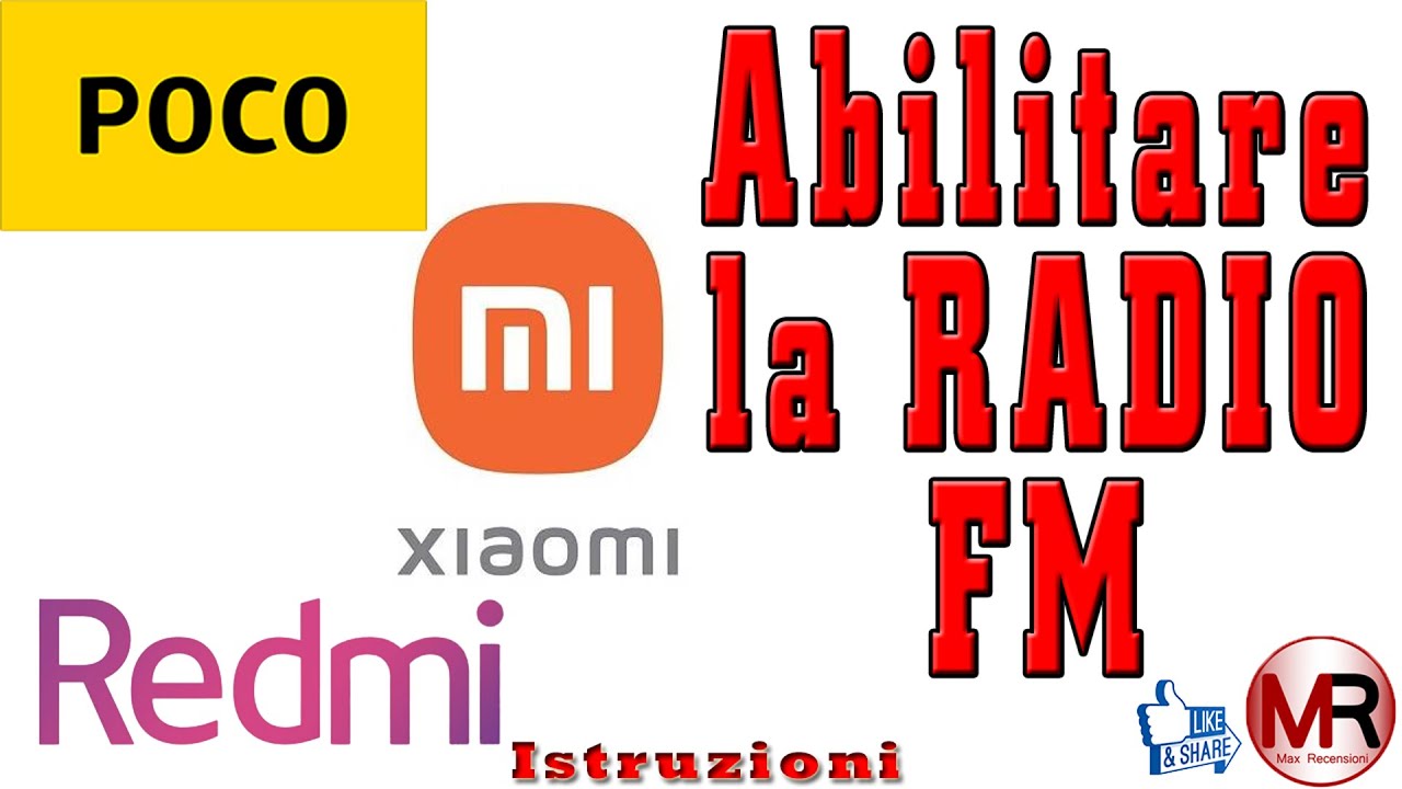 Radio FM su Xiaomi Poco Redmi: Come abilitarla se l'app non c'è?