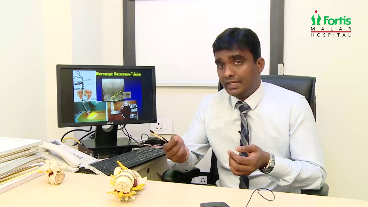 Disc Prolapse - Dr Vijayaraghavan G