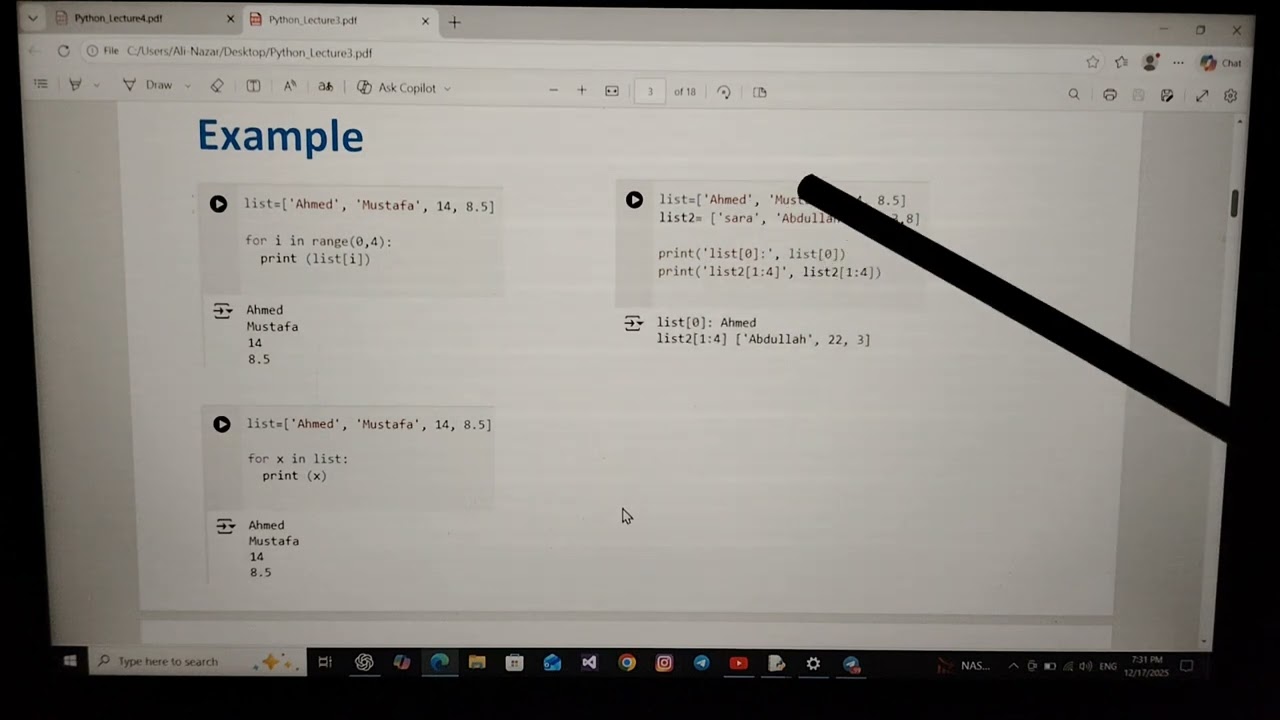 ذكاء عملي | lecture 3