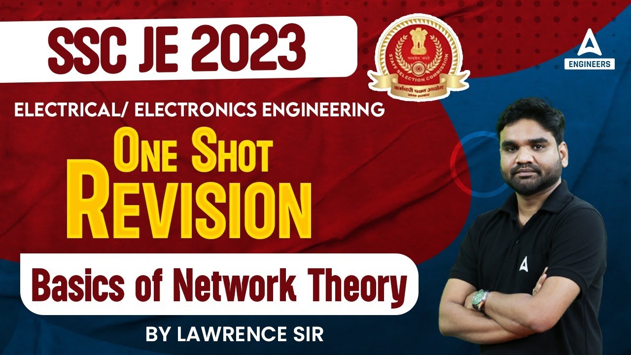 SSC JE 2023 | SSC JE Electrical Marathon | Basics of Network Theory
