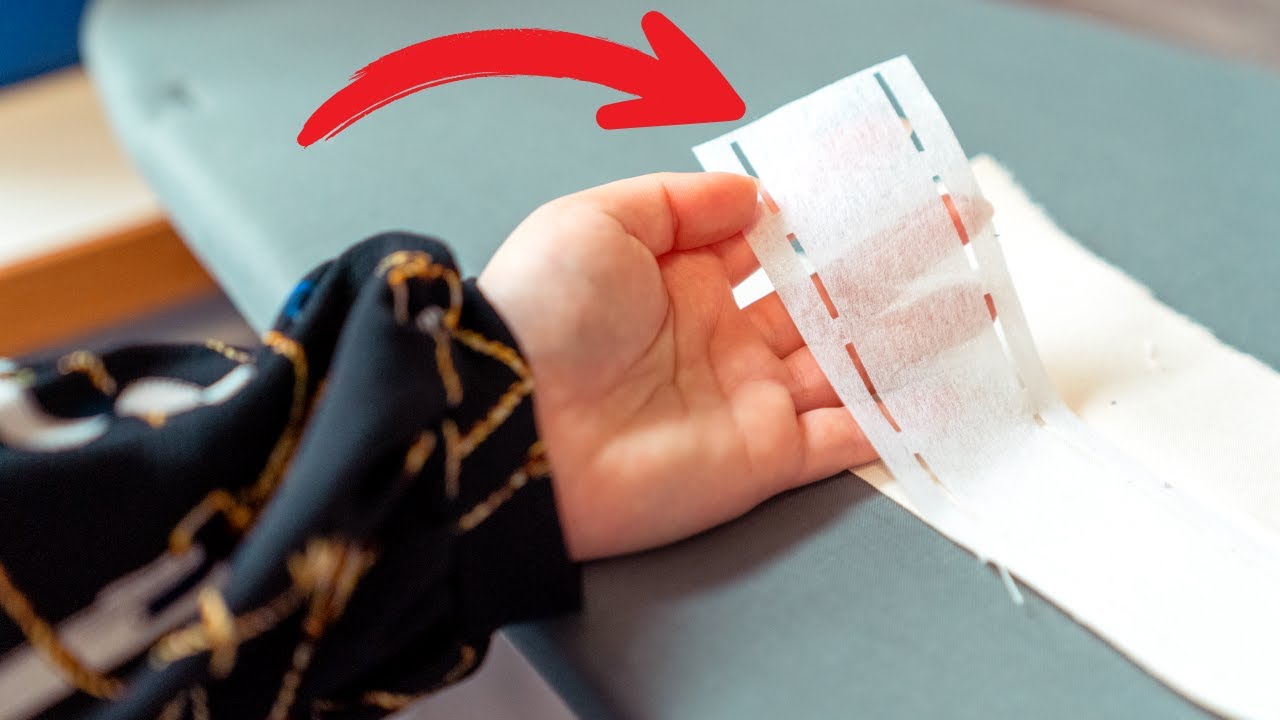 Comment coudre une ceinture proprement ?