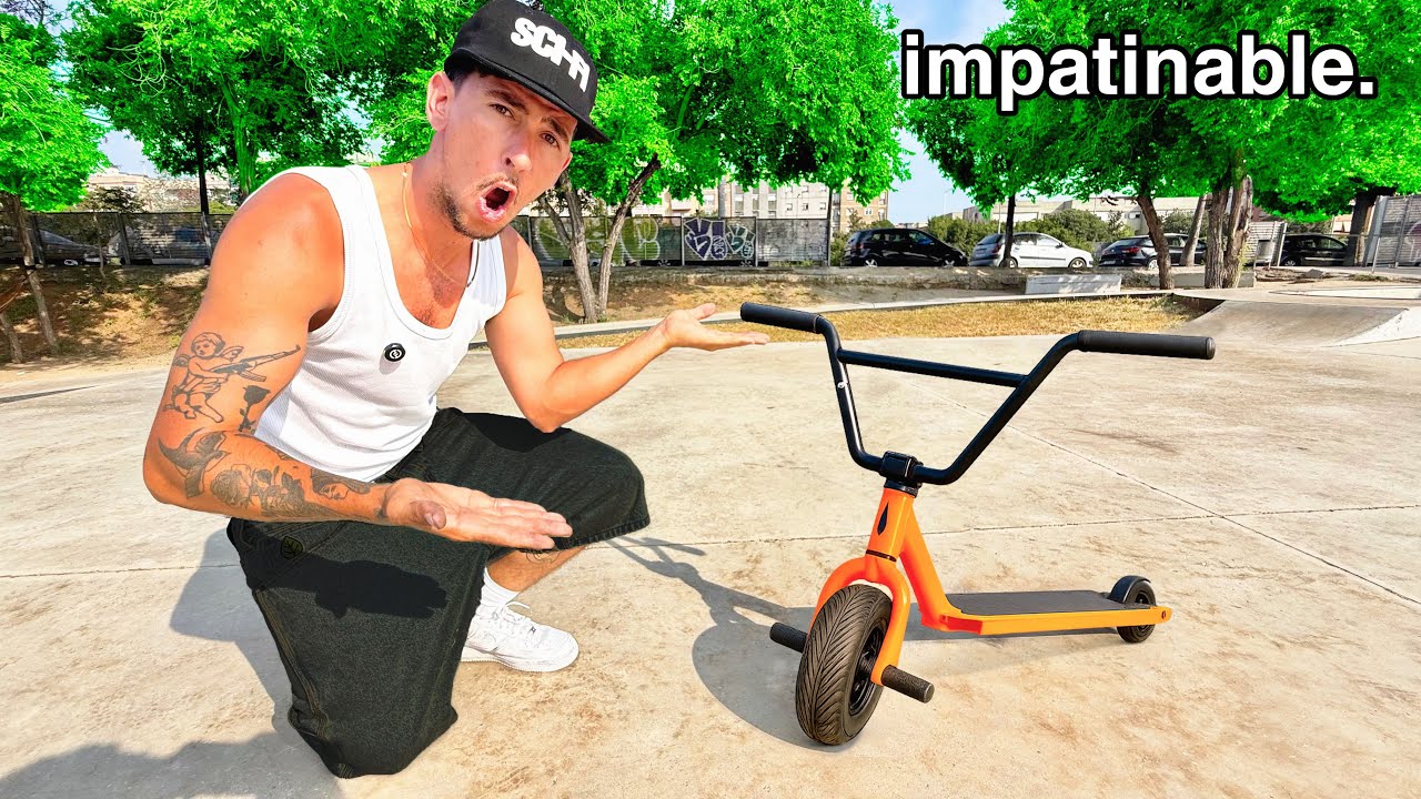 CONSTRUÍ el PATINETE más RARO del MUNDO