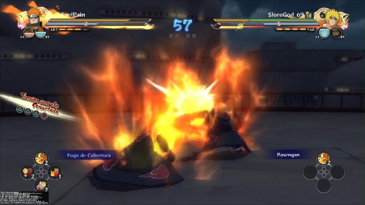 NARUTO SHIPPUDEN: Ultimate Ninja STORM 4: Dendara vs Minato