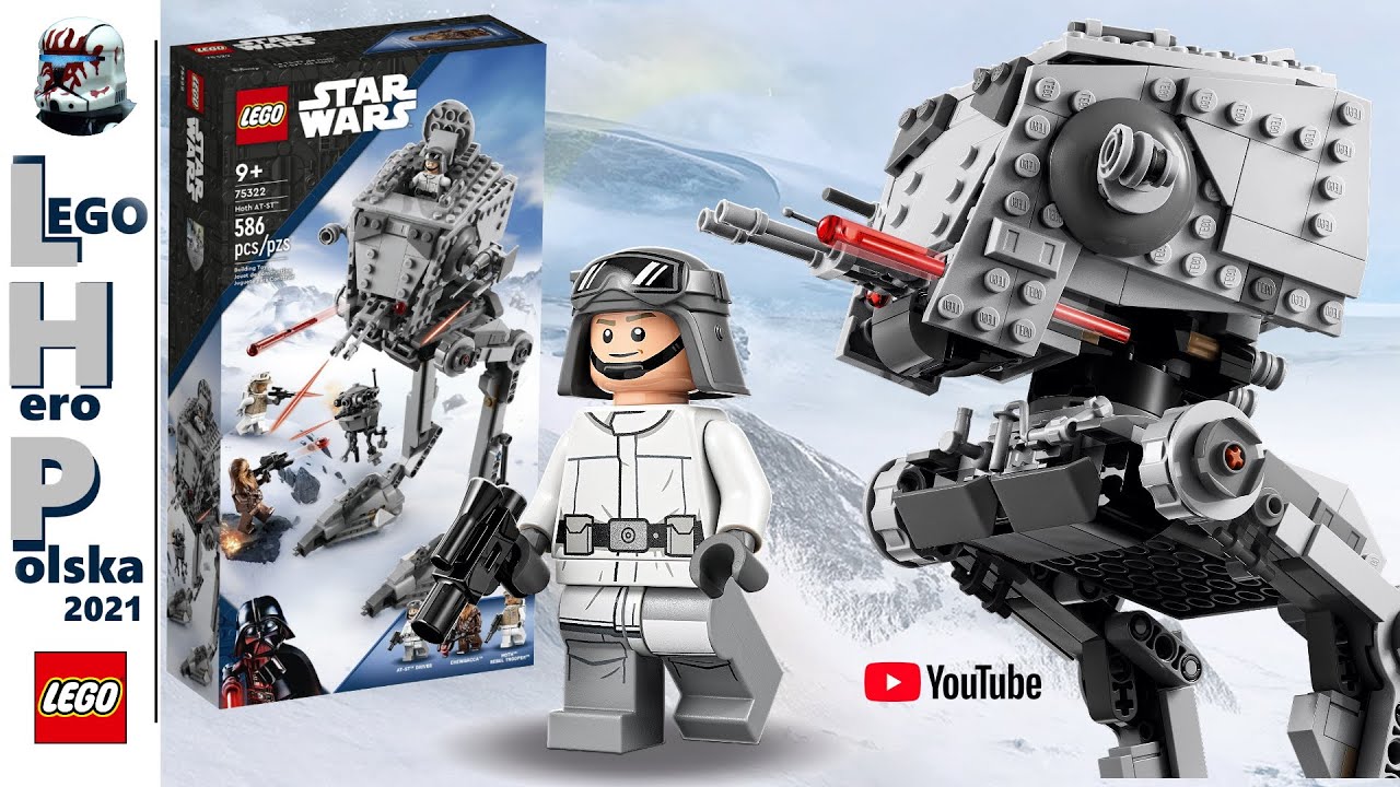 LEGO Star Wars 75322 AT ST z Hoth AT-ST RECENZJA | LHP