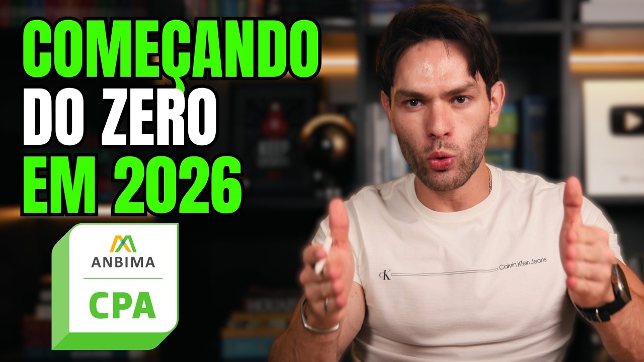 Como eu Estudaria do Zero para a CPA em 2026