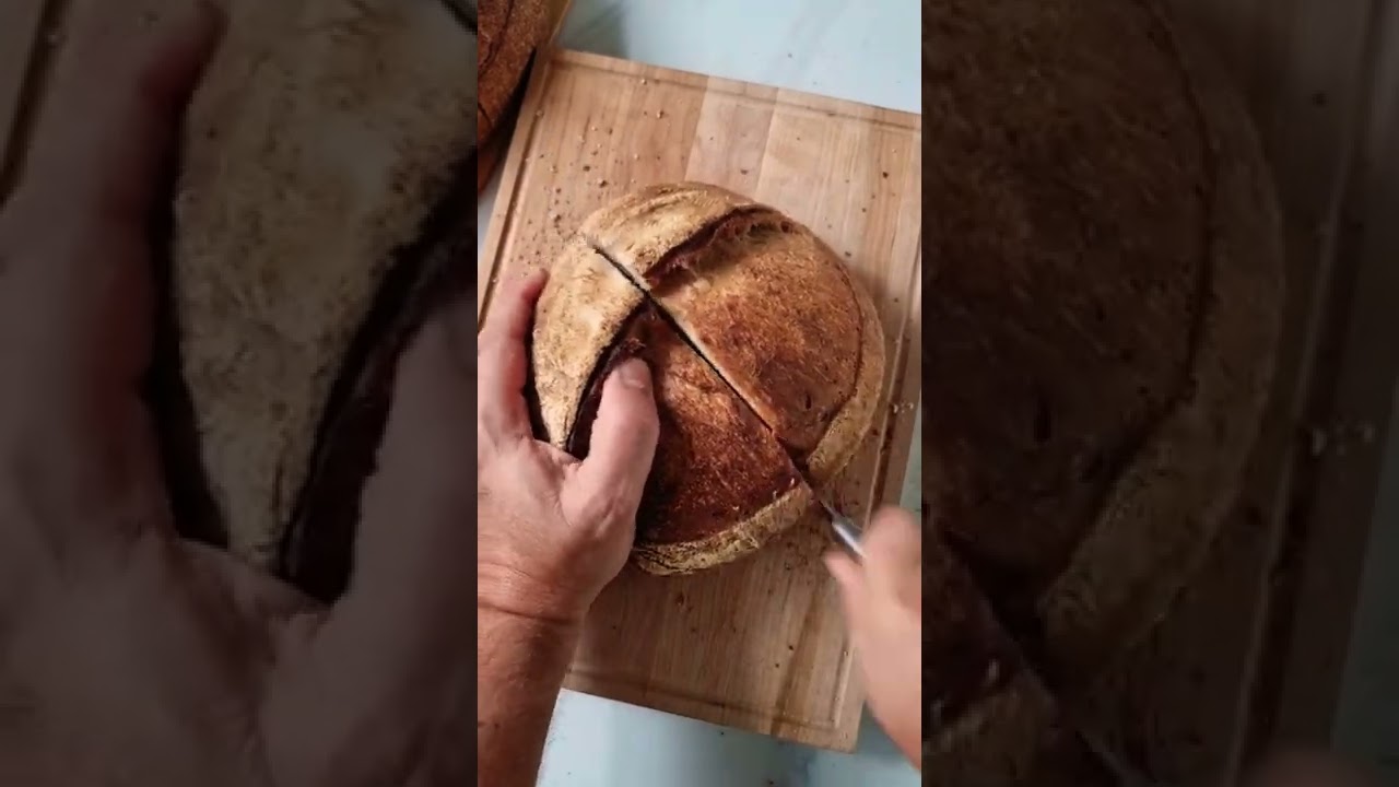 Pan semi integral con masa madre patagónica 
