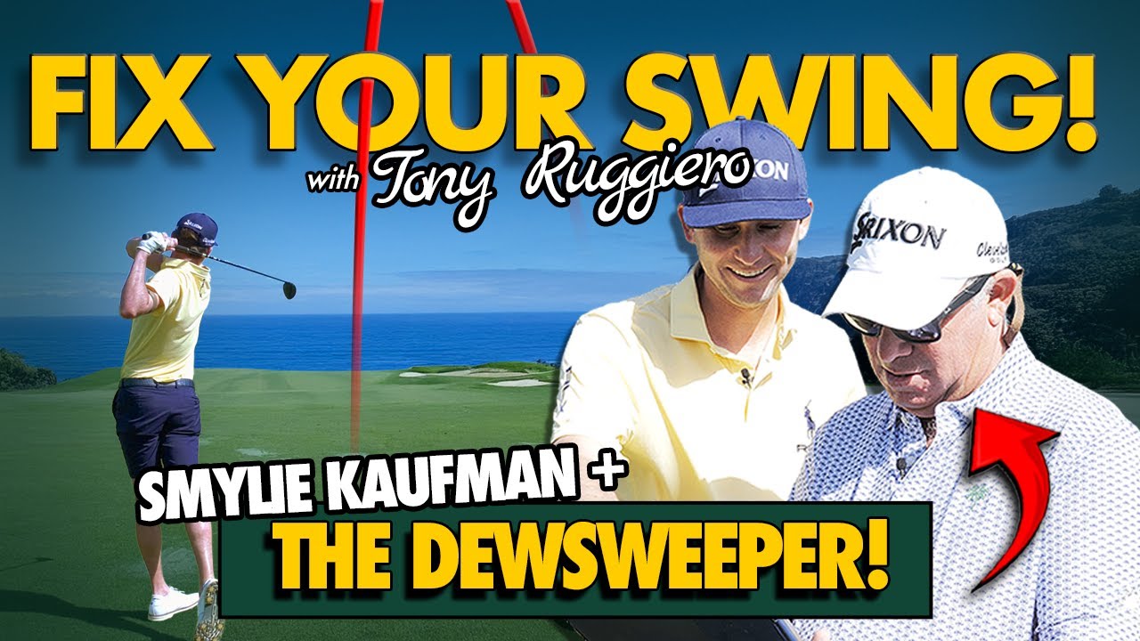 Исправьте свой свинг: урок Смайли Кауфман с Тони Руджеро, также известным как «Чистильщик росы»