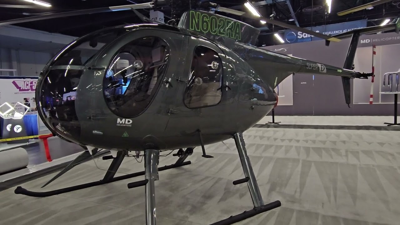 HAI (now VAI) Heli-Expo 2024 walkaround of MD helicopters exhibit