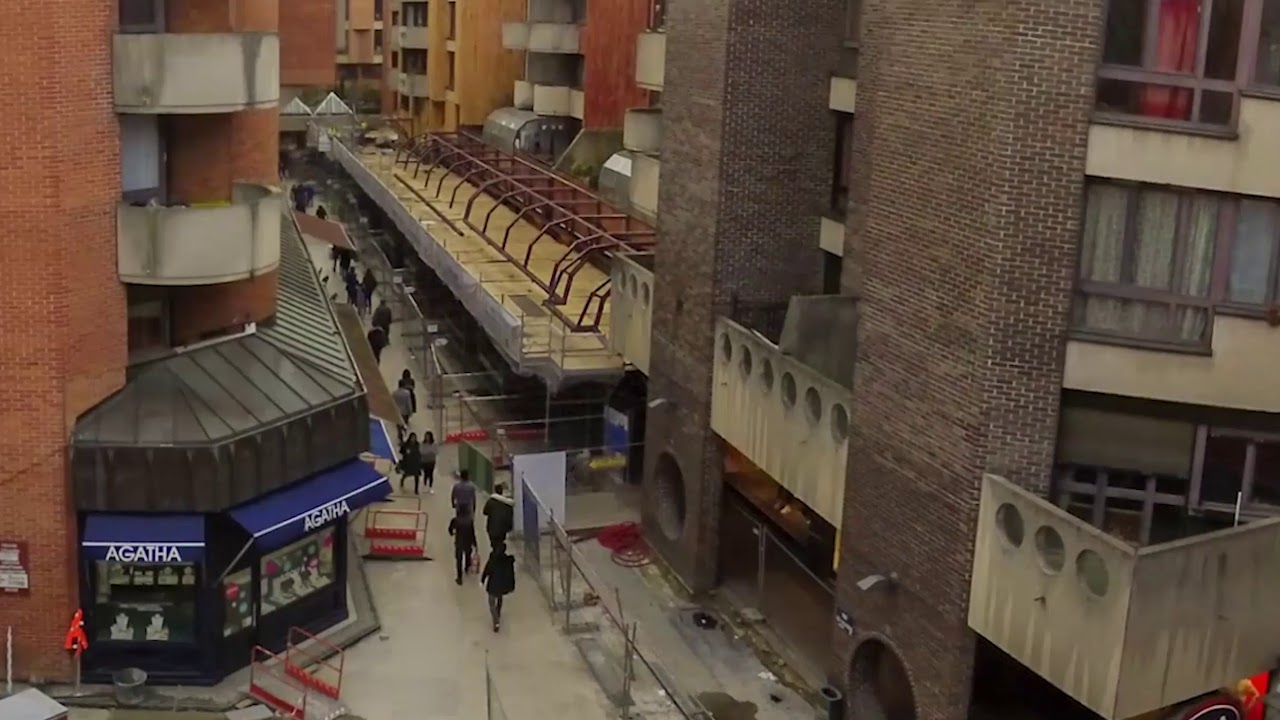Timelapse chantier rue des Galeries - Cergy-Pontoise