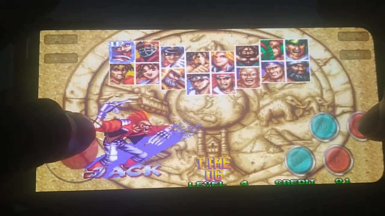 World Heroes Perfect All Character Select 