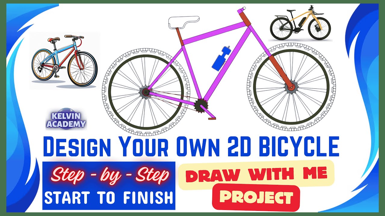 Design Your DREAM Bicycle with AutoCAD Like a PRO!
