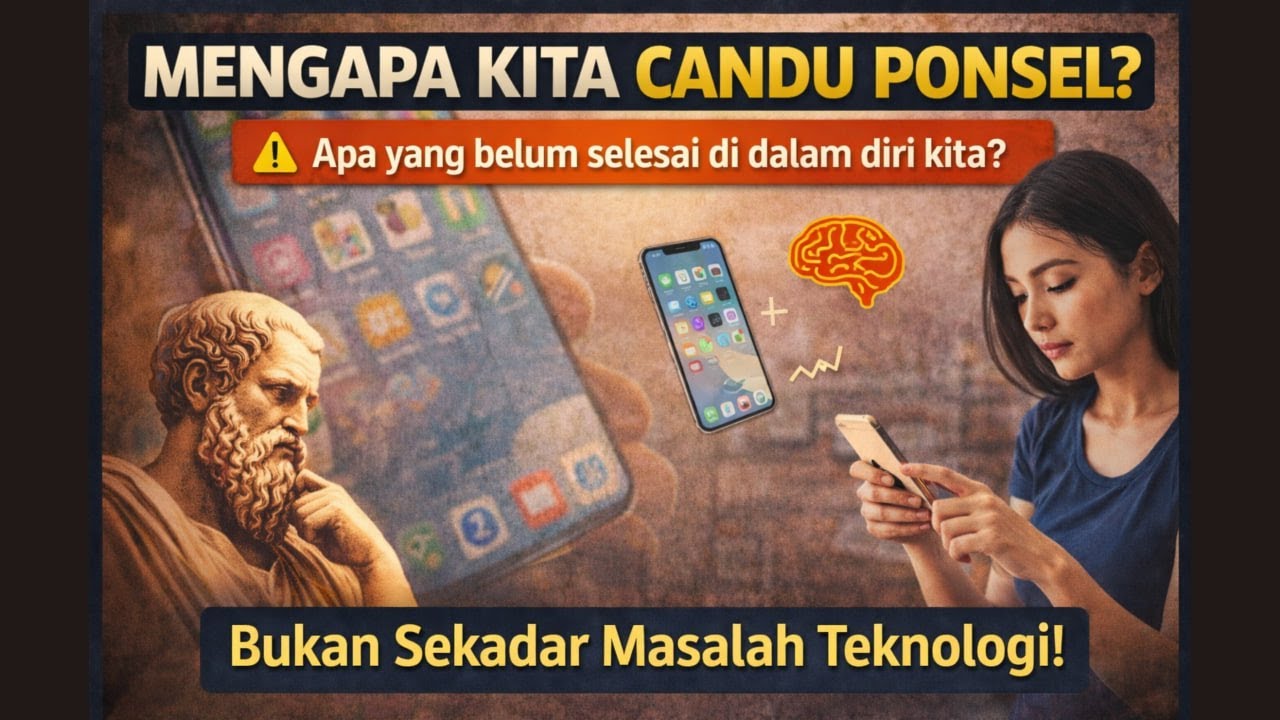 MENGAPA KITA CANDU PONSEL? AKARNYA BUKAN DI HP KAMU