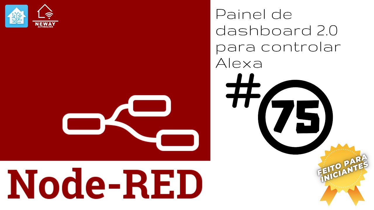 ✅ - Controle para Alexa em Node-RED para dashboard 2.0