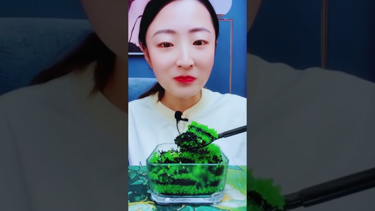 ASMR Flying Fish Roe 🧡 Super Crunchy Eating Sounds 😮‍💨