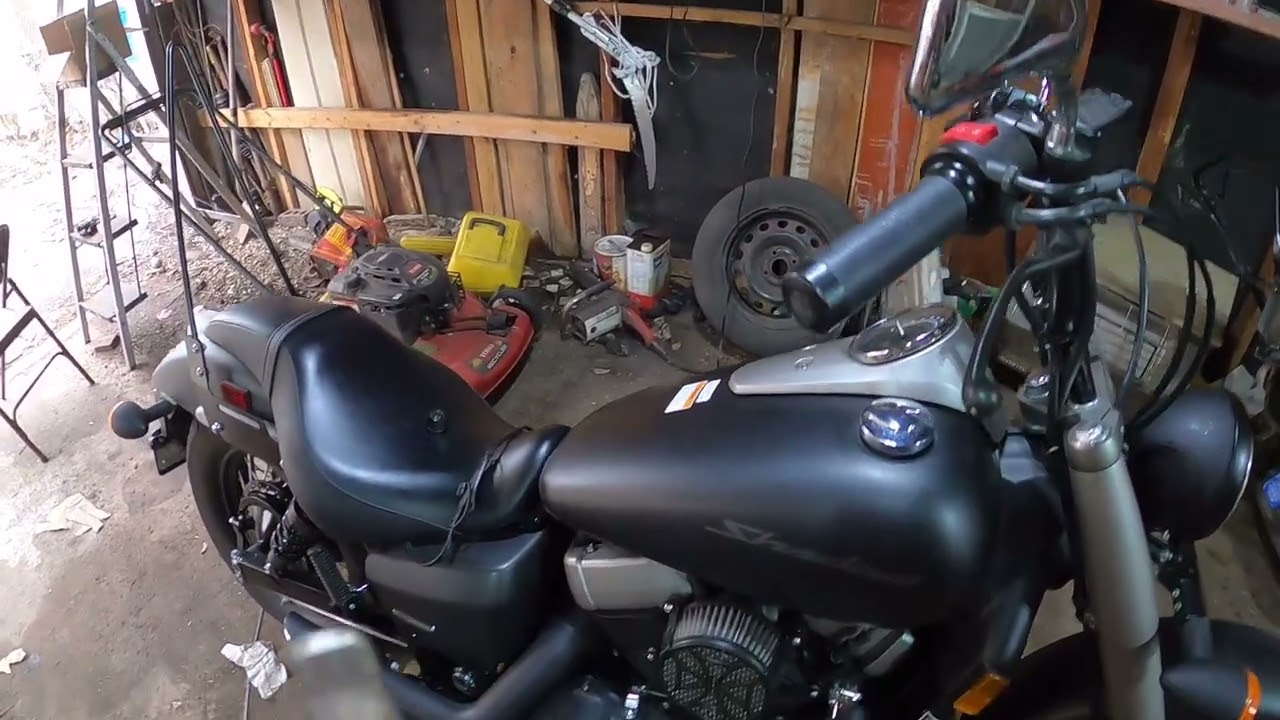 Loose clutch cable on a Honda Shadow Phantom