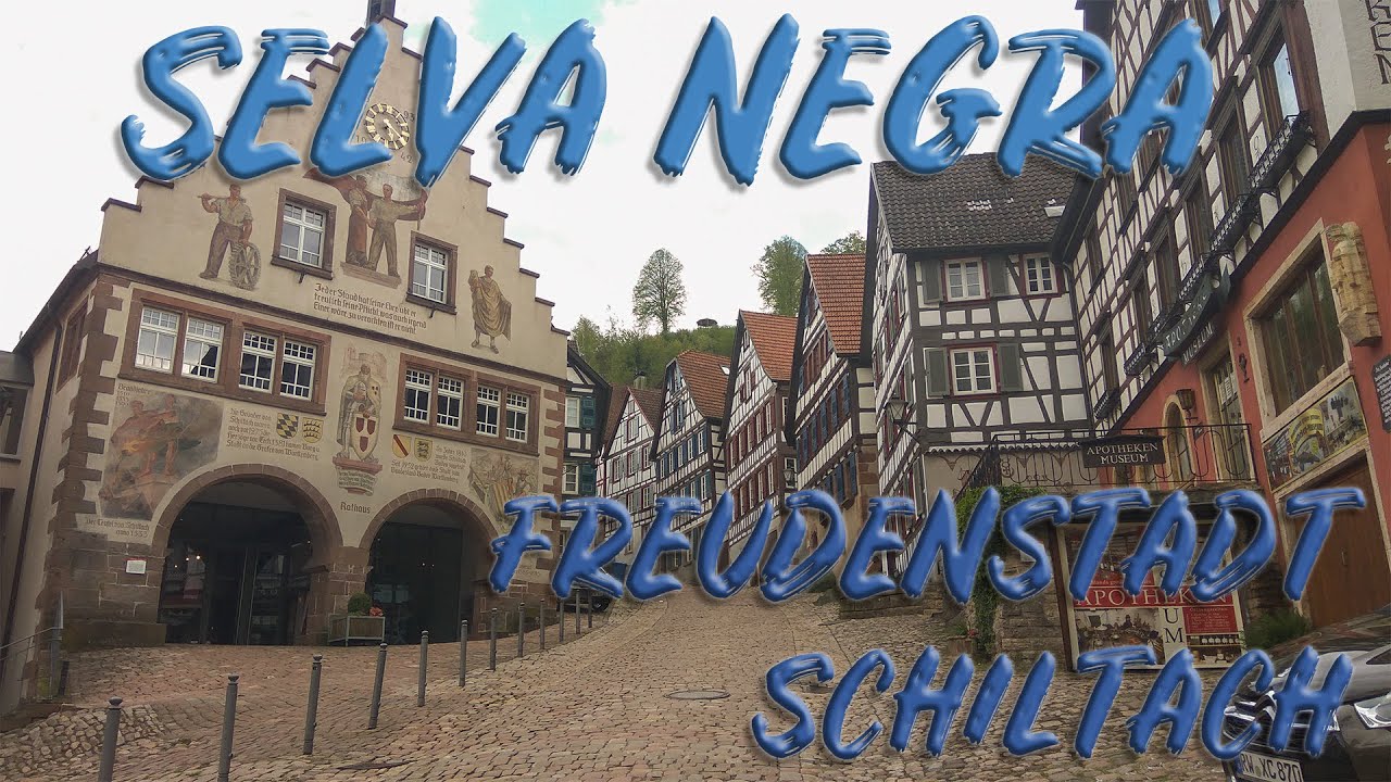 FREUDENSTADT, la plaza mas grande y SCHILTACH, uno de los  pueblos MAS BONITOS❤️ de la Selva Negra🇩🇪